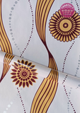 ROLLO ADHESIVO VINÍLICO – DISEÑO ONDAS (45CM X 10M)