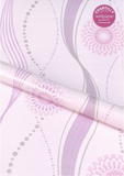 ROLLO ADHESIVO VINÍLICO – DISEÑO ONDAS (45CM X 10M)