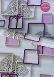ROLLO ADHESIVO VINÍLICO – DISEÑO CUADROS (45CM X 10M)