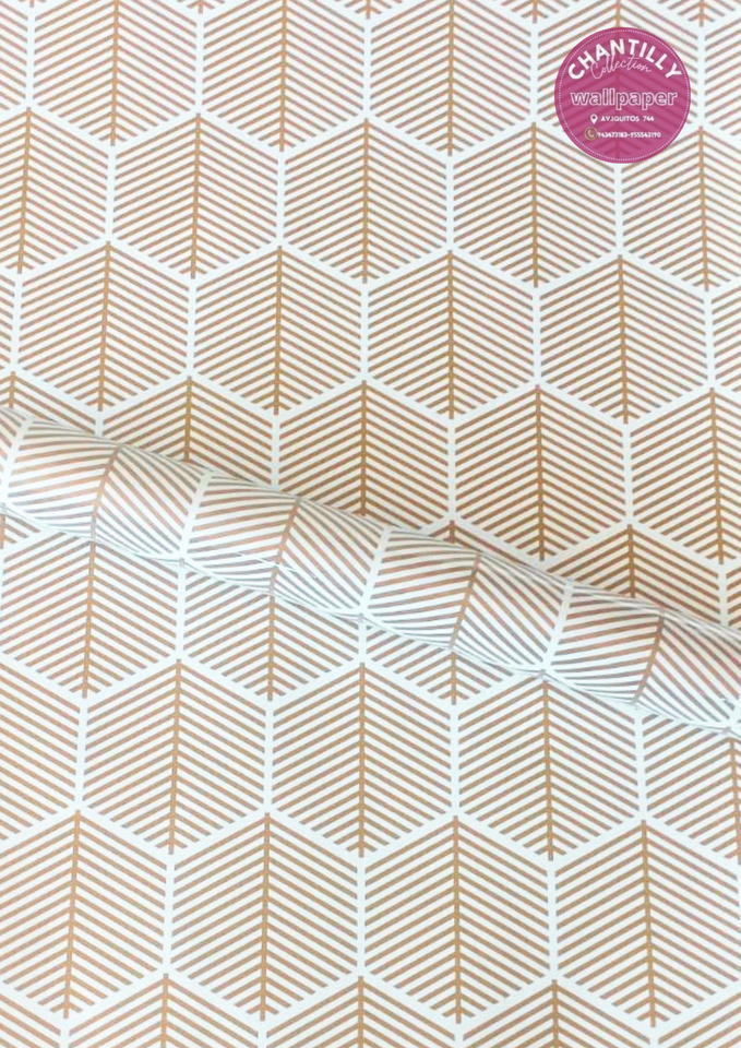 ROLLO ADHESIVO VINÍLICO – DISEÑOS GEOMÉTRICOS VARIADOS (45CM X 10M)