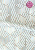 ROLLO ADHESIVO VINÍLICO – DISEÑOS GEOMÉTRICOS VARIADOS (45CM X 10M)