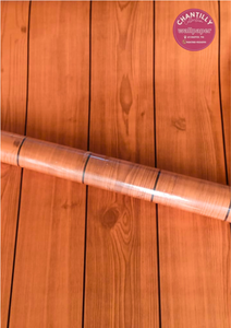 Rollo Adhesivo Decorativo Diseño Madera - 4.5m² (0.45m x 10m)