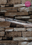 Rollo Adhesivo Vinílico – Diseño Lajas, Ladrillo Y Rocas 45CM X 10M (4.5 m²)