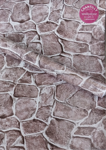 Rollo Adhesivo Vinílico – Diseño Lajas, Ladrillo Y Rocas 45CM X 10M (4.5 m²)