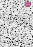 ROLLO ADHESIVO VINÍLICO – DISEÑOS DE FLORES (45CM X 10M)