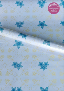 ROLLO ADHESIVO VINÍLICO – DISEÑOS DE FLORES (45CM X 10M)