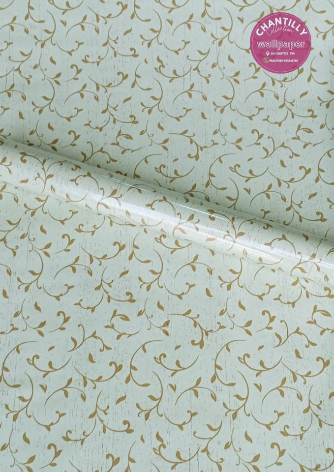 ROLLO ADHESIVO VINÍLICO – DISEÑOS DE FLORES (45CM X 10M)
